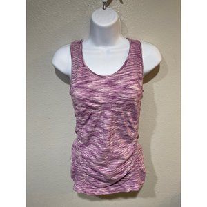 Athleta S Space Dye Pink Tank Top